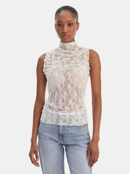 Vero Moda Блузка Lisa Tight Fit білий