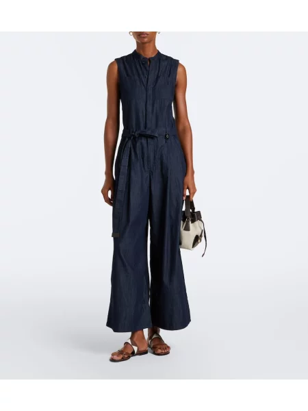 Salopetă de blugi 's Max Mara albastru