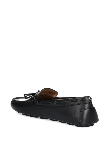 Pantofi loafer Boss cu funde negru