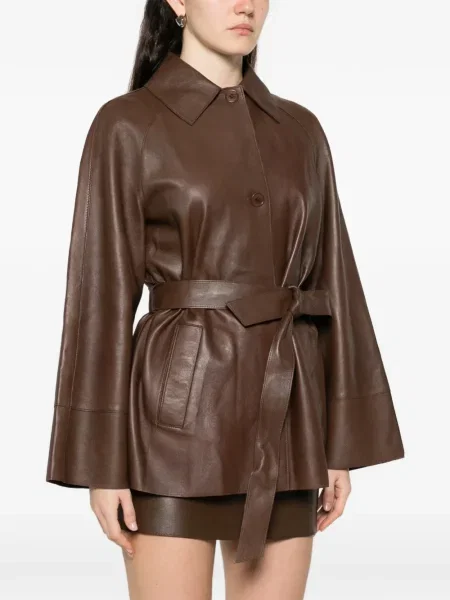 Geanta de piele P.a.r.o.s.h. maro