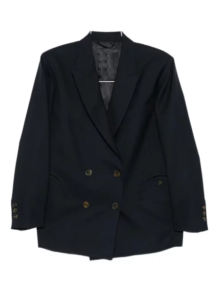 Sacou Blazé Milano cu două rânduri de nasturi albastru