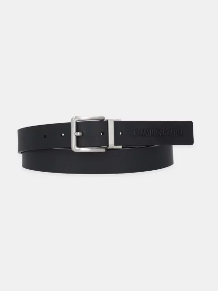 Кожен Armani Exchange мъжки черно