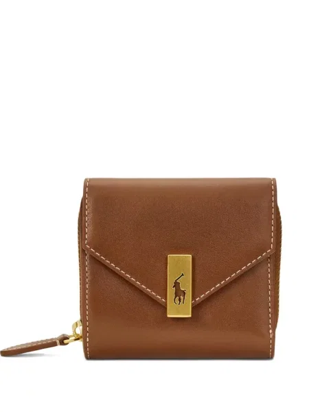 Fular Polo Ralph Lauren plisat tricotate cu imagine albastru
