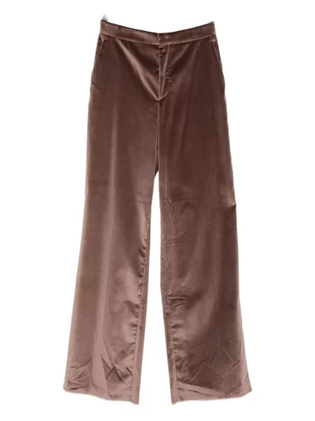 Pantaloni Tagliatore de catifea maro