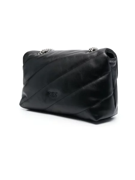 Torebka Pinko zamszowa czarna