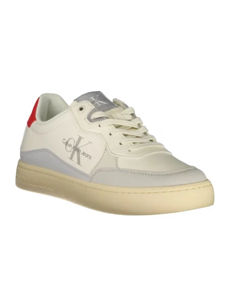 Trampki Calvin Klein skórzane białe