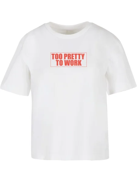 Tricou Mister Tee business alb