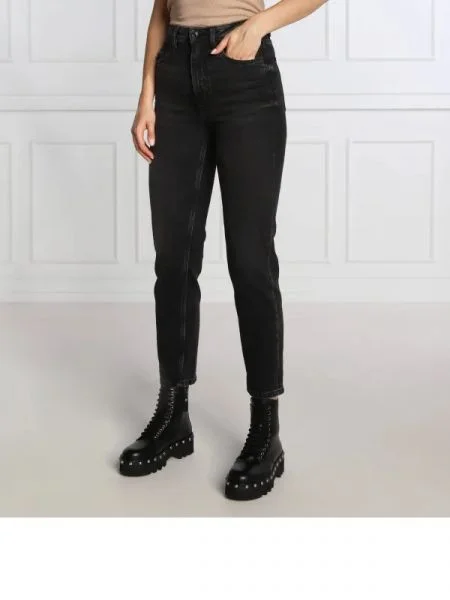 GUESS Blugi | Boyfriend fit negru