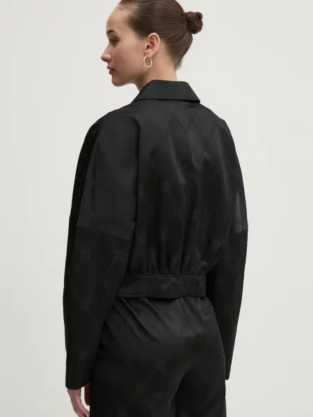 Bunda HUGO přechodná oversize černá