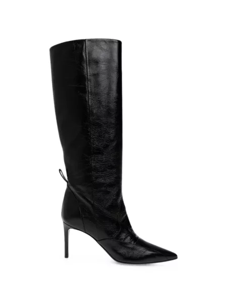 Botine Iro din piele negru