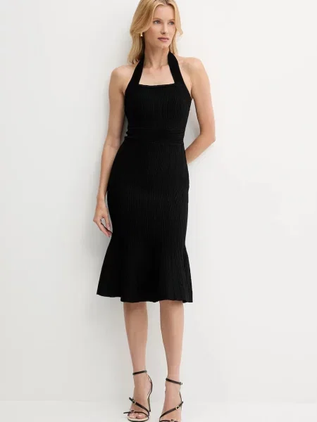 Платье миди Guess черное