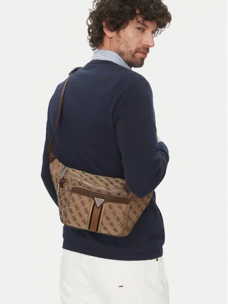 Guess Torbica za okrog pasu﻿ HMMIST bež