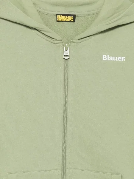 Bluza z kapturem dziecięca Blauer zielona
