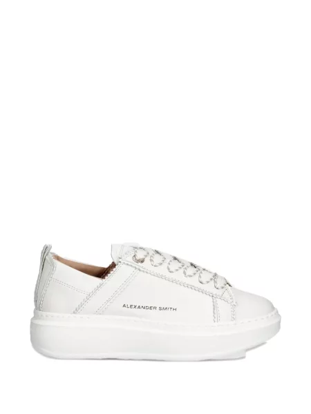 Sneakerși Alexander Smith alb