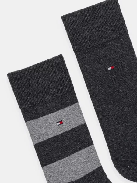 Tommy Hilfiger Ponožky Rugby šedé