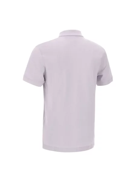 Koszulka polo Boss fioletowa