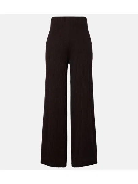 Pantaloni Agnona de lână maro