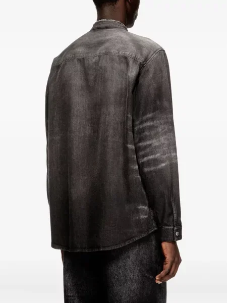 Риза Diesel с протрити краища черно