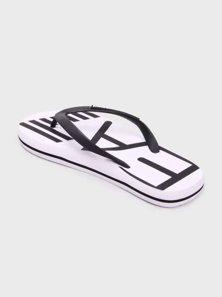 Шлепанцы Ea7 Emporio Armani белые