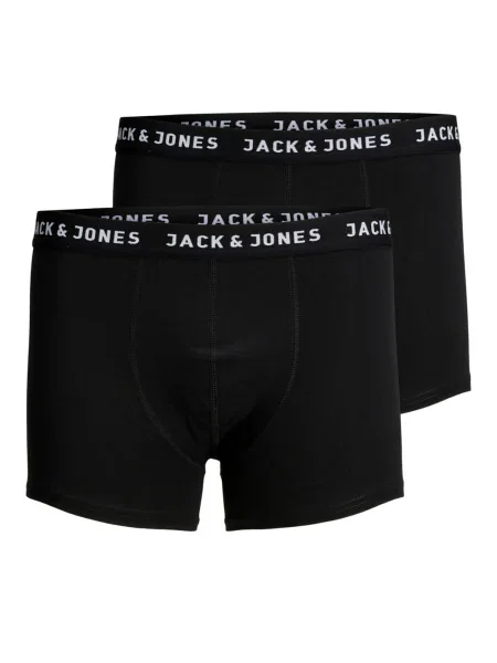 JACK & JONES Boxeri / alb negru
