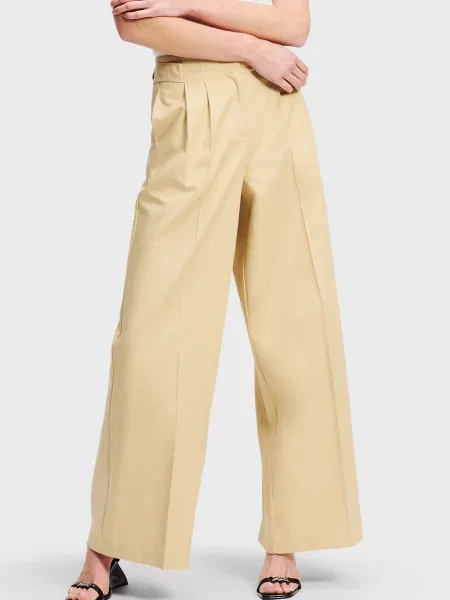 Штани Karl Lagerfeld бежеві