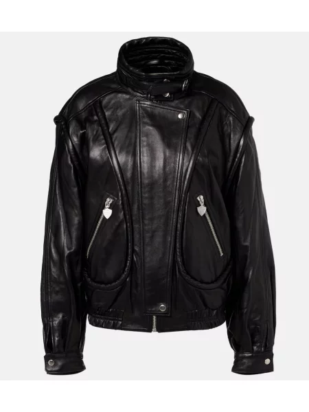 Geanta de piele Isabel Marant negru