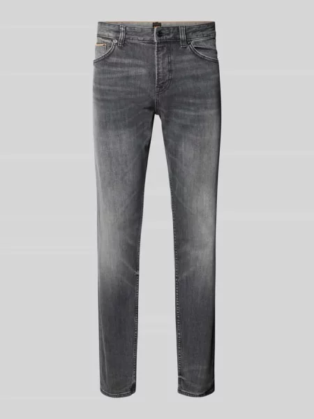 Jeansy o kroju slim fit z 5 model ‘Maine’ Boss Orange niebieskie