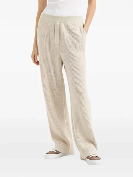 Pantaloni Brunello Cucinelli tricotate alergare