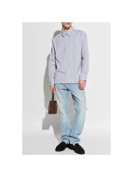 Koszula A.p.c. casual szara