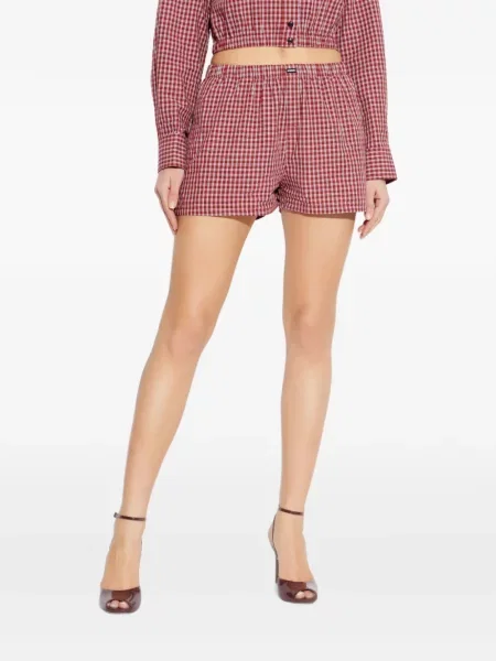 Pledinės šortai Vetements raudona