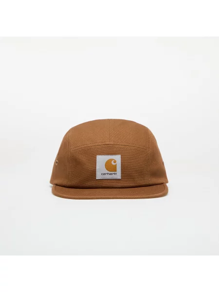 Carhartt WIP Șapcă Backley maro caramel / galben auriu alb