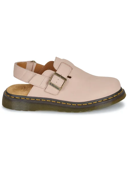 Pantofi Dr. Martens din nubuc roz