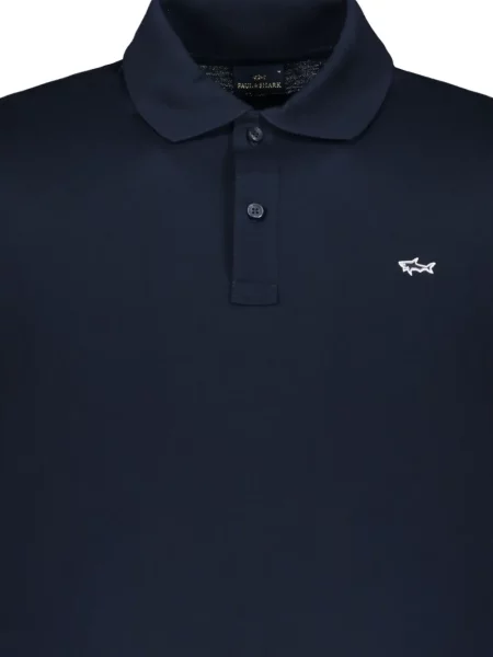 Lung tricou polo Paul & Shark albastru