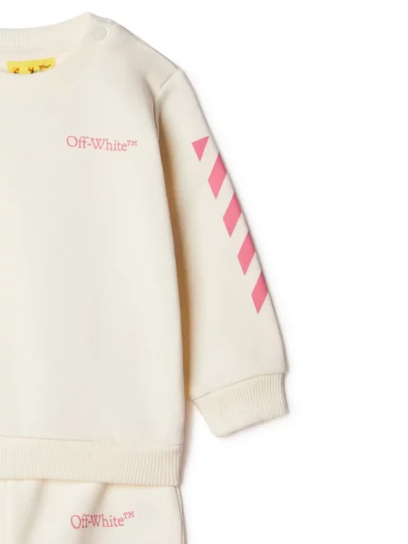 Komplet dresowy dziecięcy Off-white biały
