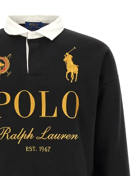 Polo Polo Ralph Lauren με κέντημα κλασικό κοτλέ πράσινο