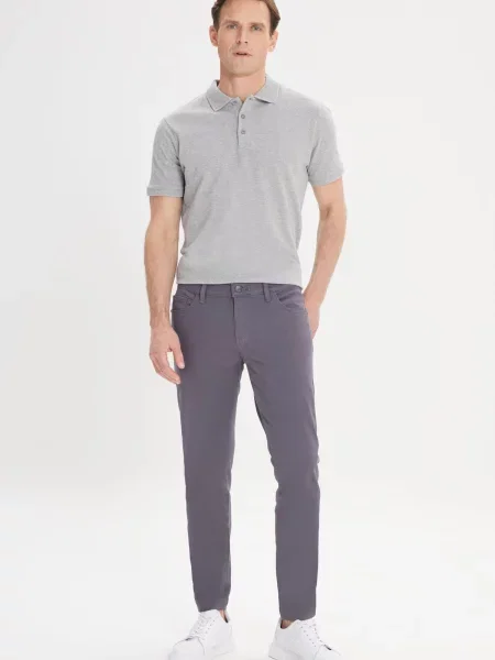 Pantaloni chino Ac&co / Altınyıldız Classics gri