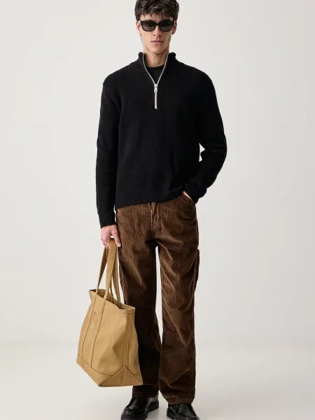 Levi's rovné džíny LOOSE STRT CARPENTER x WORKWEAR hnědé