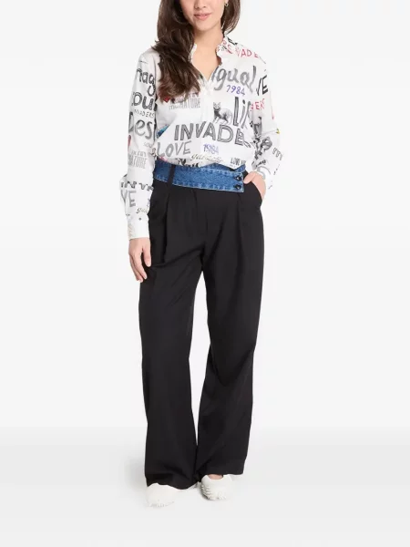 Pantaloni Desigual negru