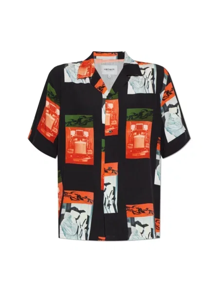 Carhartt Wip Koszule Mężczyzna Wielobarwność L Sean Hamilton Shirt