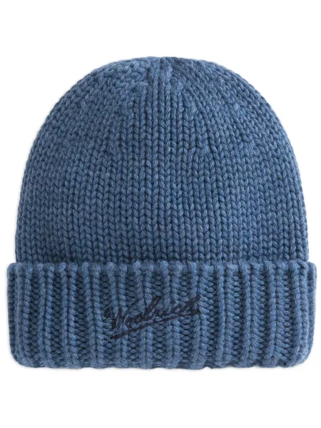 Czapka dziecięca Woolrich niebieska