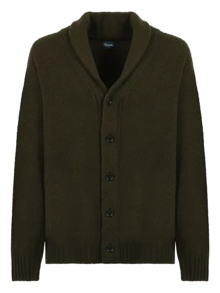 Cardigan Drumohr de lână maro