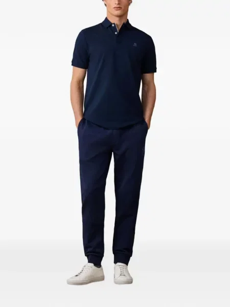 Scurt tricou polo Hackett London albastru