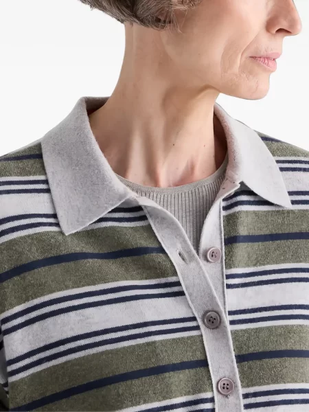 Scurt tricou polo Twp gri