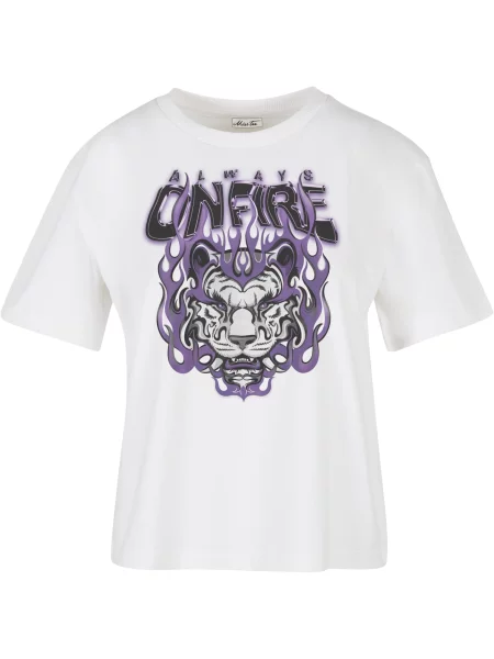 Tricou Mister Tee alb