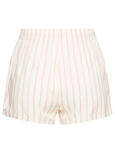 LASCANA Pantaloni de pijama roz alb