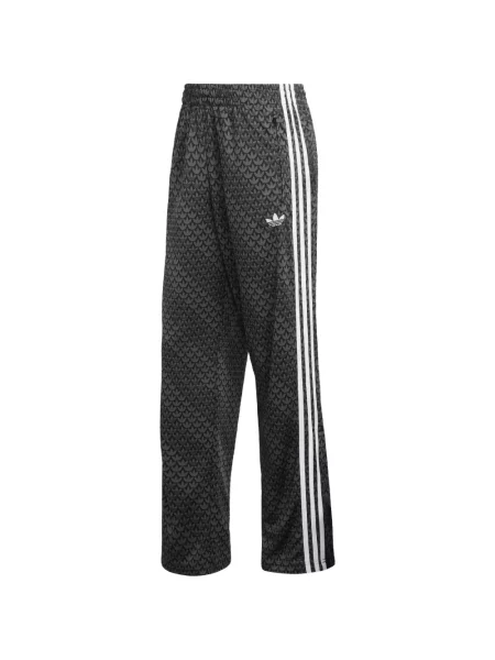 Pantaloni Adidas de catifea cord cu imagine roșu