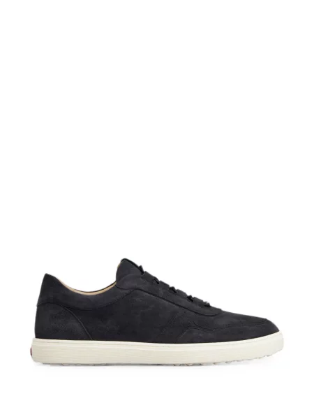 Sneakerși Tod's din piele de căprioară albastru