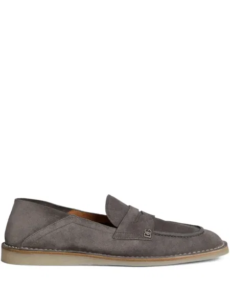 Pantofi loafer Dolce & Gabbana gri