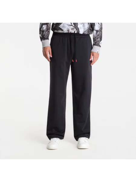 Pantaloni de trening Jordan Brooklyn Fleece Open-Hem Pants Black/ University Red L negru