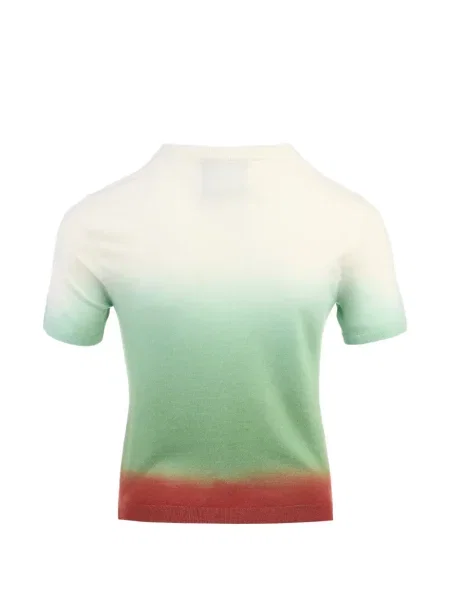 Scurt cardigan 3.1 Phillip Lim cu gradient verde